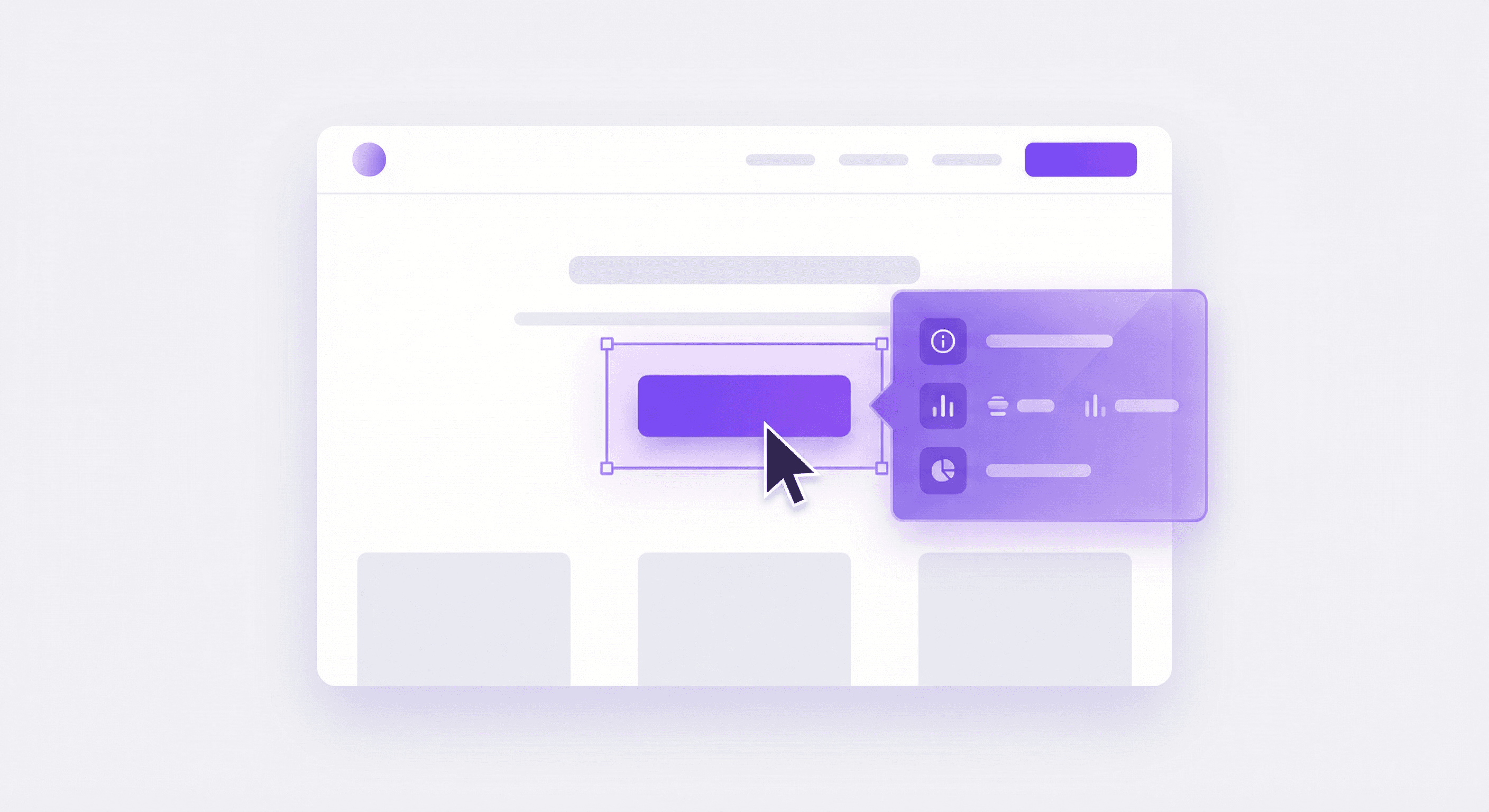 Element selection illustration
